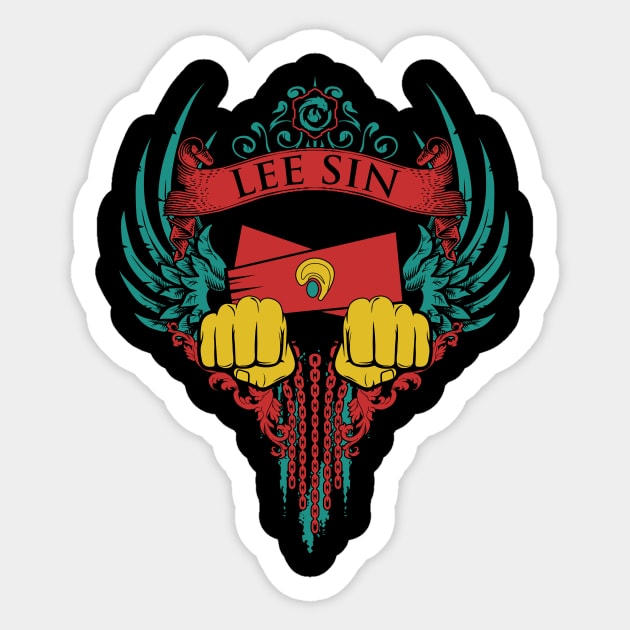 LEE SIN - LIMITED EDITION Sticker by DaniLifestyle
